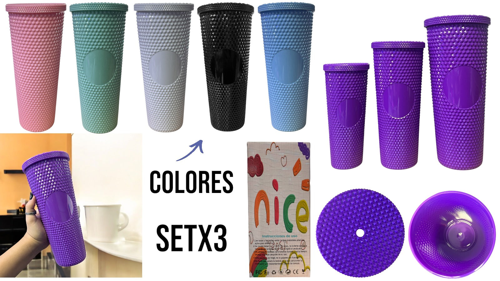 TERMO COLORES X 3 TERMO COLORES X 3